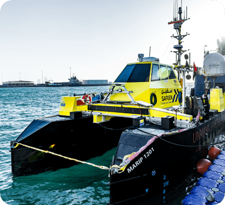 SAFEEN offshore vessel at sea