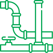 Pipe coating plant icon