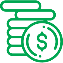 Cost savings icon
