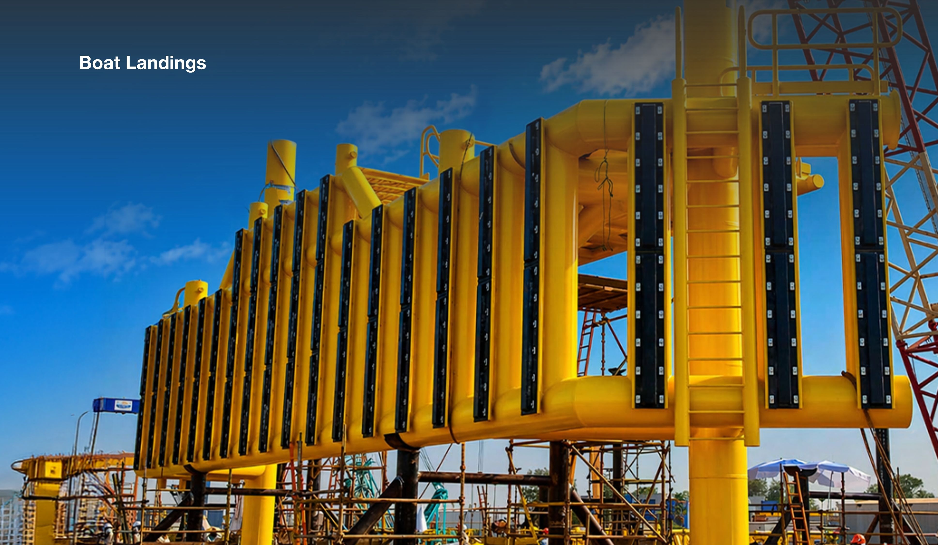 Bridge structure fabricated at NMDC Energy yard