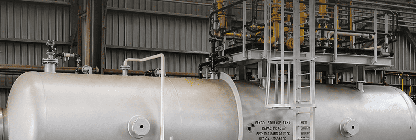 NMDC Energy offshore module at a fabrication yard