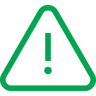 Warning alert icon