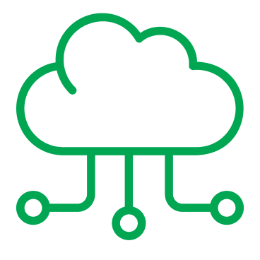 Cloud connection icon