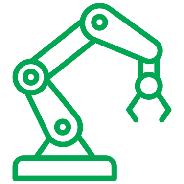 Robotic arm icon