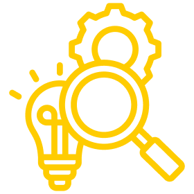 Research optimization feature icon