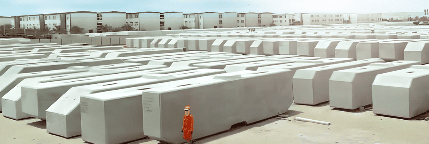 NMDC Infra precast concrete yard