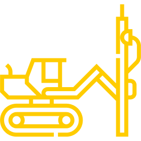 Piling sector icon