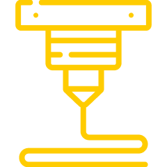 Precast construction and 3D printing sector icon